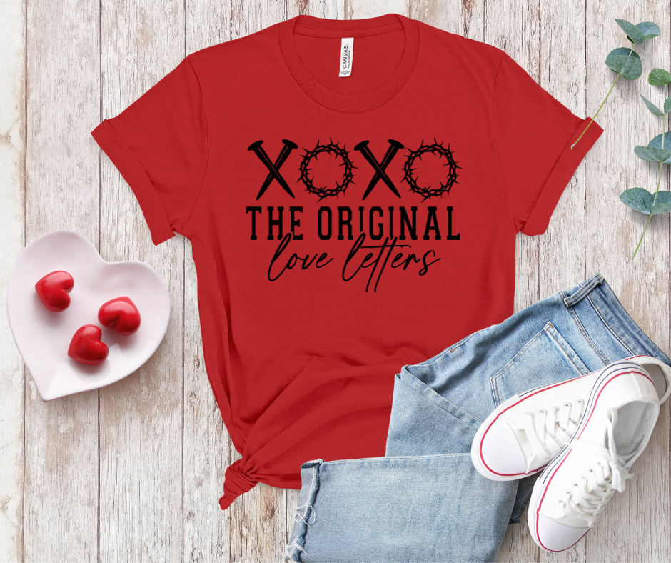 XOXO The Original Love Letters Tshirt