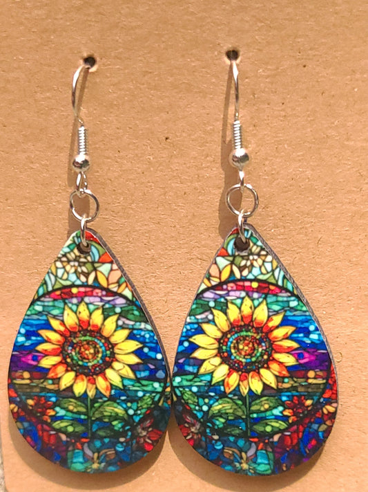 Sunflower Earrings