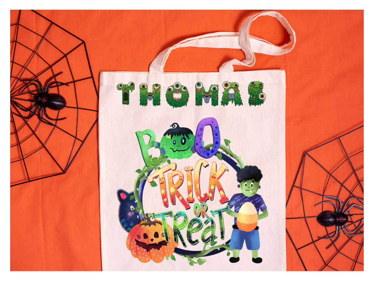 Monster Trick or Treat Bag
